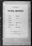 Patrol Reports. Western District, Boze, 1965 - 1966