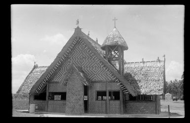 Exterior of Memorial Chapel, Gaudalcanal, Solomon Islands