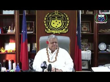 Feiloa'iga 'a le Palemia Laaulialemalietoa Leuatea Polataivao Fosi Schmidt & Media - 01 MAY 2026