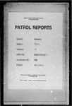 Patrol Reports. Western District, Daru, 1943 - 1944