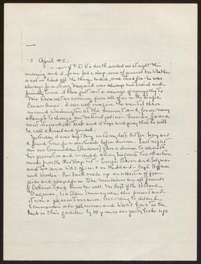 [Letter from Admiral Chester W. Nimitz - April 3, 1945]