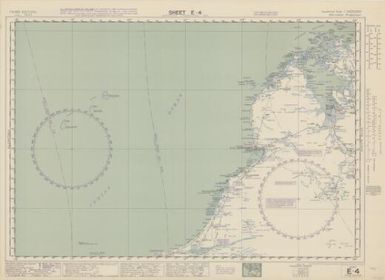 Australian aeronautical map (Sheet E4)