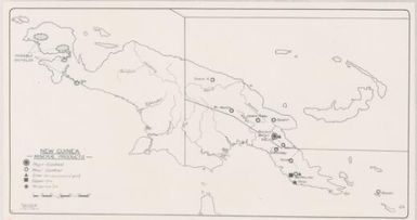 [Papua New Guinea thematic map series 1943-1944]: New Guinea mineral products