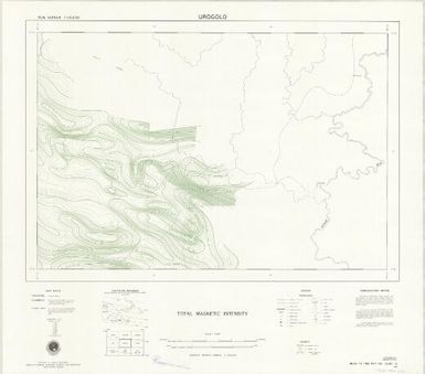 New Guinea 1:500,000 bouguer anomalies: Madang