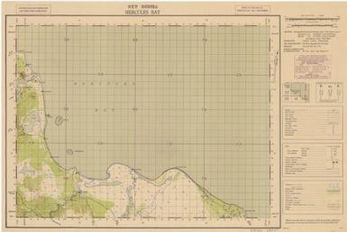 Hercules Bay / survey, compilation & reproduction, 2/1 Aust. Army Topo. Survey Co