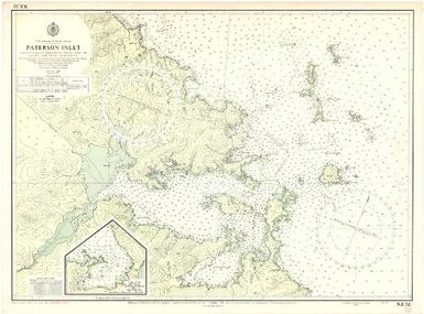 [New Zealand hydrographic charts]: New Zealand - Stewart Island. Paterson Inlet. (Sheet 52)