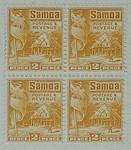 Stamps: Samoan Two Pence