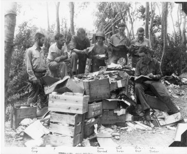 Joint Intelligence Center Pacific Ocean Area team in Saipan