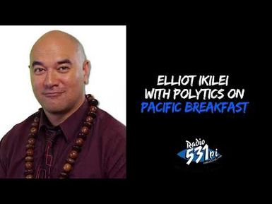 Elliot Ikilei on Pacific Breakfast