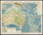 Philips' Comparative Wall Atlas of Australasia: Temperature / George Philip & Son, Ltd., Edited by J. F. Unstead & E. G. R. Taylor