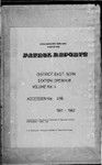 Patrol Reports. East Sepik District, Dreikikir, 1961 - 1962