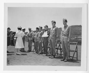 [Purple Heart Recipients at Presentation of Purple Hearts, #4]