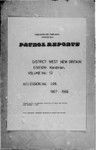 Patrol Reports. West New Britain District, Kandrian, 1967 - 1968