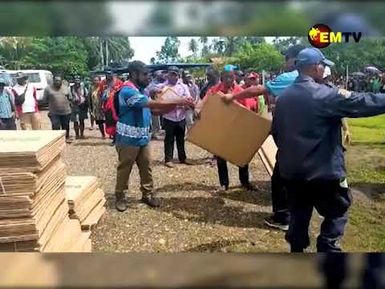 Polling Materials on Hold
