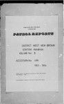 Patrol Reports. West New Britain District, Kandrian, 1963 - 1964