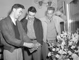 Phi Gamma Delta fraternity Fiji Rose Formal Dance, Bloomington, IL, 1953