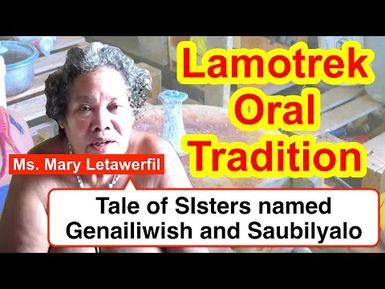 Tale of Sisters named Genailiwish and Saubilyalo, Lamotrek