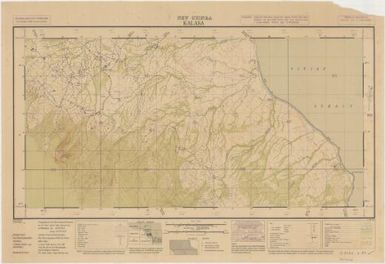 New Guinea 1:25,000 series (Kalasa)