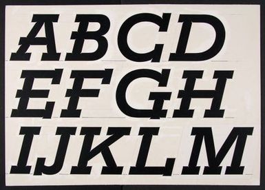 Churchward Montezuma Bold Italic Hand Drawn Board
