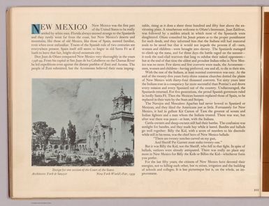 (Text Page to) New Mexico.