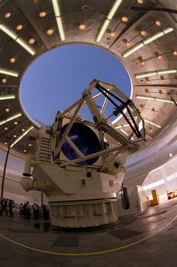 The Phillips Laboratory Advanced Electro-Optical System (AEOS) is the Department of Defense's largest optical telescope supporting the Air Force Space Command space surveillance mission