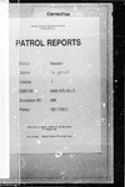 Patrol Reports. Western District, Ningerum, 1967 - 1968