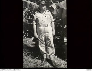 Port Moresby, New Guinea. 1944-05-09. Portrait of Brigadier W. C. D. Veale MC DCM, Commanding Moresby Base Sub area