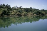 Oceania, shoreline of island in South Pacific