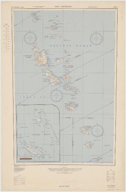 New Hebrides 1:1 000 000 / prepared by the Army Map Service, U.S. Army