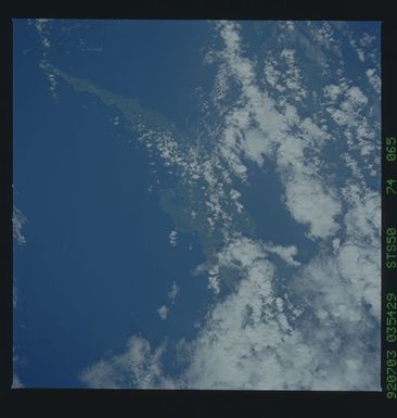 STS050-74-065 - STS-050 - STS-50 earth observations