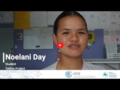 16 Days of Activism - Noelani Day, Tonga