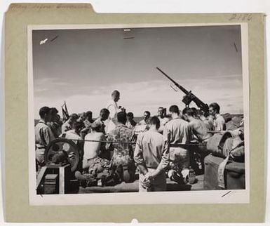 Mass Before The Invasion Of Hollandia