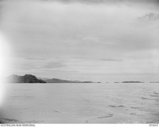 NEW GUINEA. 1943-07-28. COASTLINE BETWEEN MOROBE HARBOUR AND CAPE WARIA