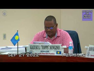 4rd Day of 7th Special session