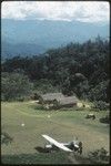 Tabibuga airstrip and small airplane