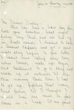 Letter from Bobby Johnston to Warren [Letter 401]