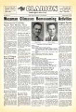Clarion 1952-10-10 Vol 30 No 03; The Bethel Clarion
