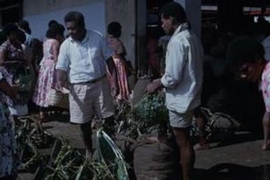 [Vegetable market in Suva, Fiji]