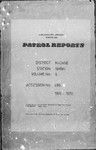 Patrol Reports. Madang District, Simbai, 1969 - 1970