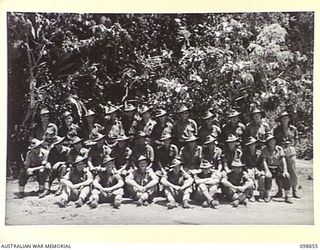 FAURO ISLAND, BOUGAINVILLE AREA. 1945-11-12. MEMBERS OF NO. 1 (SIGNALS) PLATOON, HEADQUARTERS COMPANY, 7 INFANTRY BATTALION