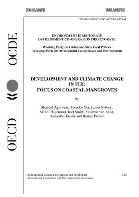 Development and climate change in Fiji: focus on coastal mangroves.