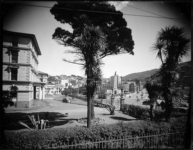 Scene from the Government Building gardens, Wellington