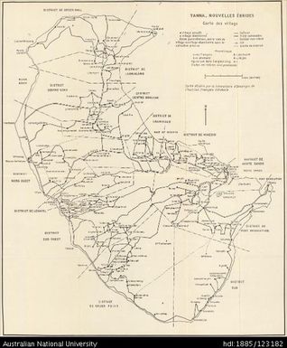 Vanuatu, Tanna, Tanna Villages, 1956