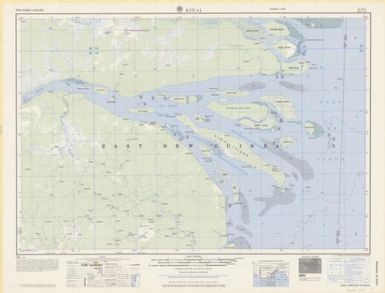New Guinea 1:250,000 (Kiwai ; SC 54-4 ; 1964)
