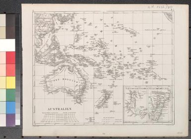 Australien / R. Schmidt sculpt. ; G. Heck dirt