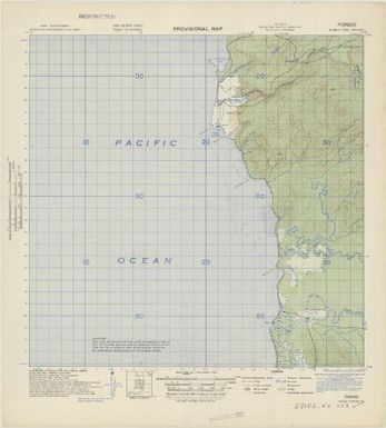 New Britain, provisional map (Pondo)