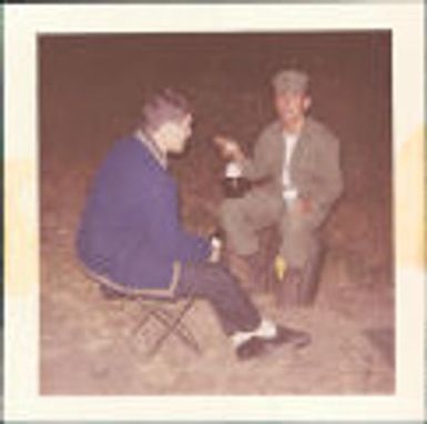 Modrick and Fike, Bellows AFB, Hawaii, 1965