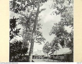 LAE, NEW GUINEA. 1944-09-12. THE "A" MESS AREA, HEADQUARTERS NEW GUINEA FORCE