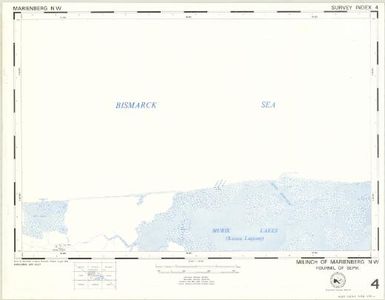 Milinch of ... : fourmil of ... (4 - Fourmil of Sepik - Milinch of Marienberg NW)