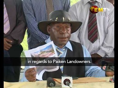 Paiken landowners want to be included